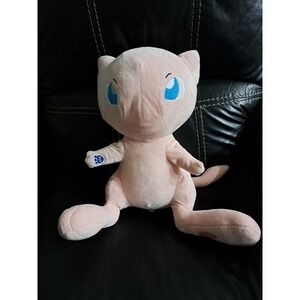 2021 Build-A-Bear Pink Pokemon MEW  14" Plush‎ Stuffed Animal w/ Tag No Sound